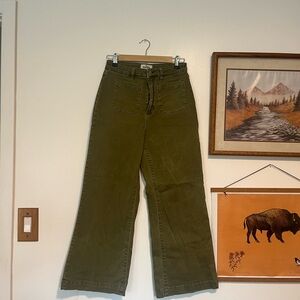 ROLLA'S Olive Flare Women's Jeans